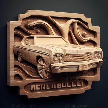 3D модель Chevrolet Malibu (STL)